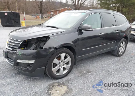 2015 Chevrolet Traverse Ltz z USA, uszkodzony, nr VIN 1GNKVJKD3FJ229475